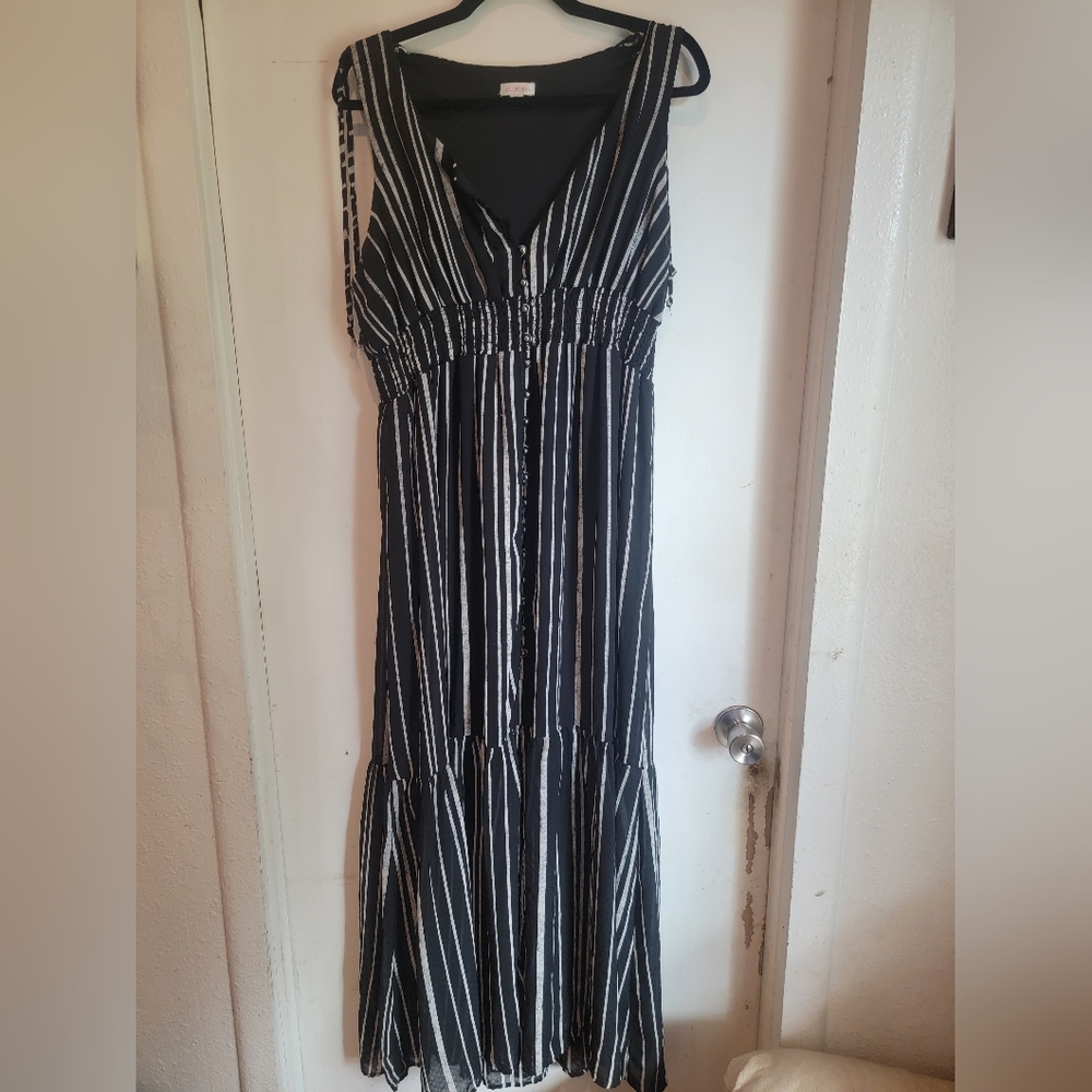 Black and White Dress